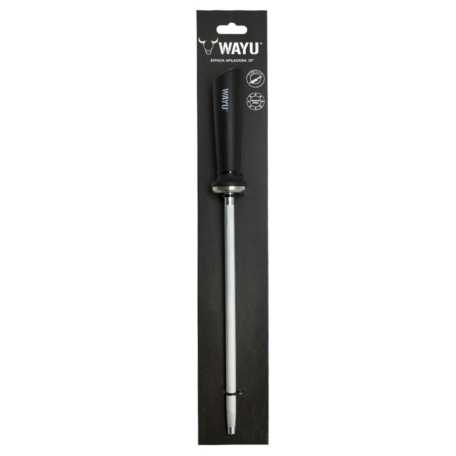 Chaira Astil Espada Afiladora Cuchillos Wayu Redonda Premium