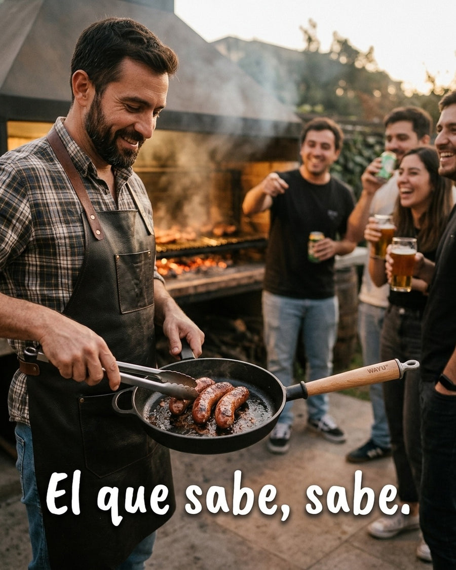 Sarten Hierro Fundido 20cm Wayu Fierro Profesional Cocina