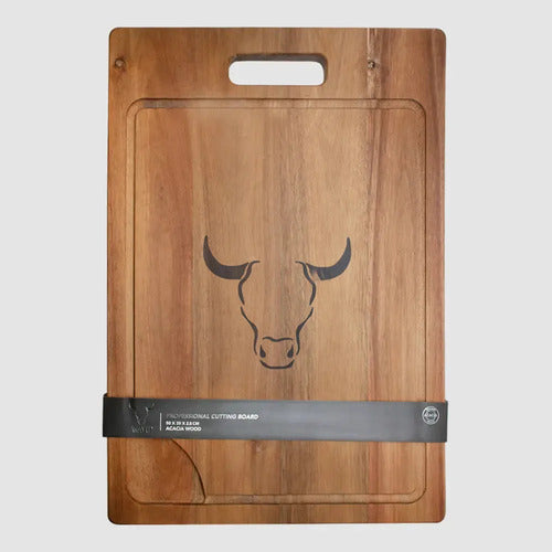 Tabla De Cortar Picar Carne 50cm Wayu + Grabado Personalizado