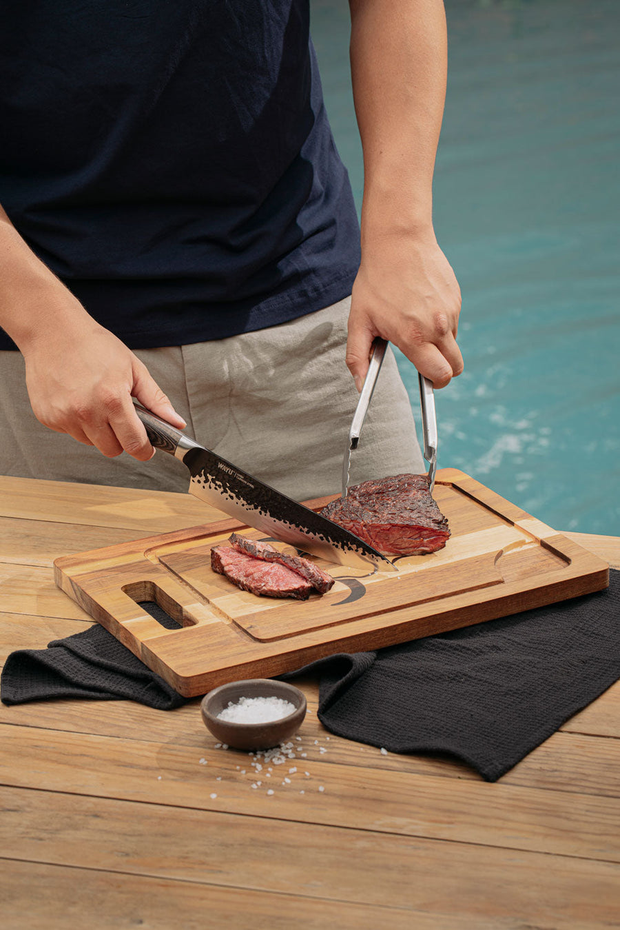 Cuchillo Wayu Hammer L + Grabado Personalizado