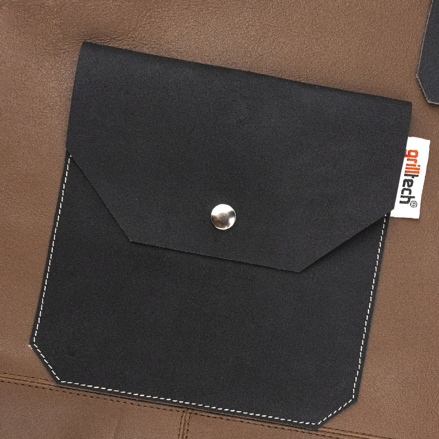 Delantal Pechera Parrillera Master Brown + Grabado Personalizado