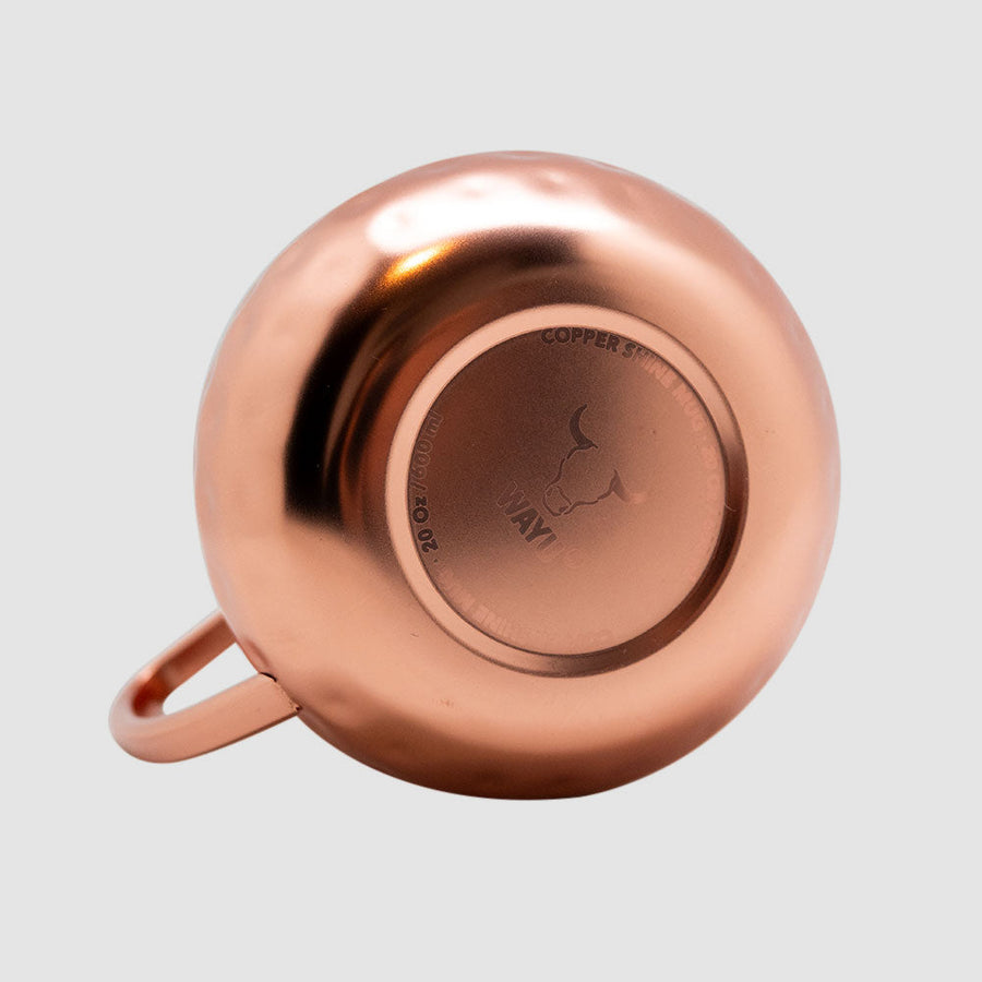 Set De 2 Mugs De Cobre Wayu Shine Tragos Moscow Mule Mojito + Grabado Personalizado