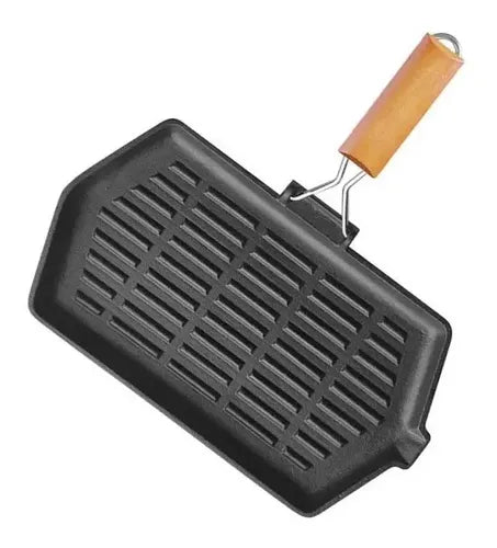 Sarten Fierro Fundido 21x35cm Wayu Abatible Hierro Fundido