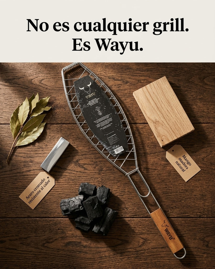 Grill Para Pescado Wayu Cocina Asado Parrilla Bbq