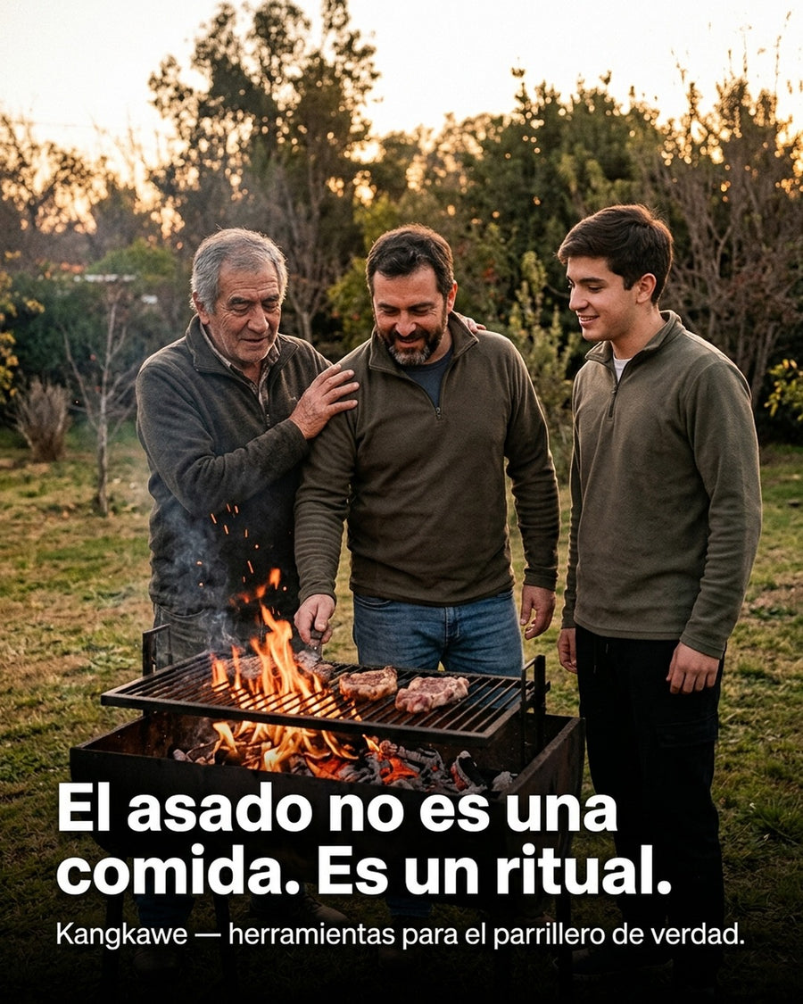 Chaira Astil Kangkawe Afilador De Cuchillos Asado Parrilla