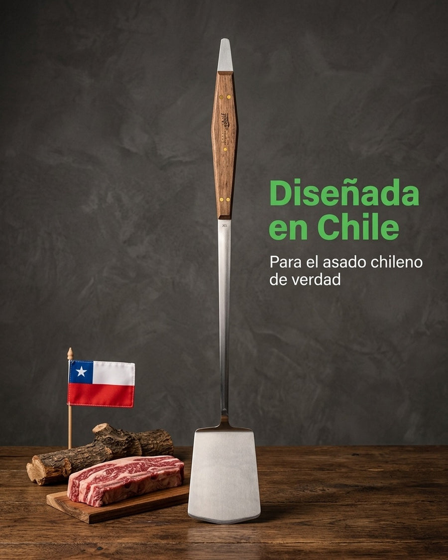 Espátula Parrillera Pro Xl Kangkawe Parrilla Cocina Premium