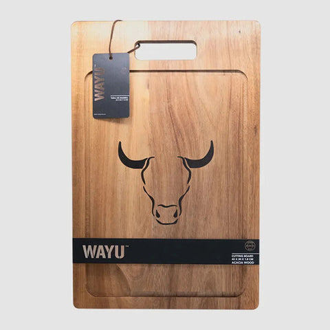 Tabla De Cortar Picar Carne 45cm Wayu + Grabado Personalizado