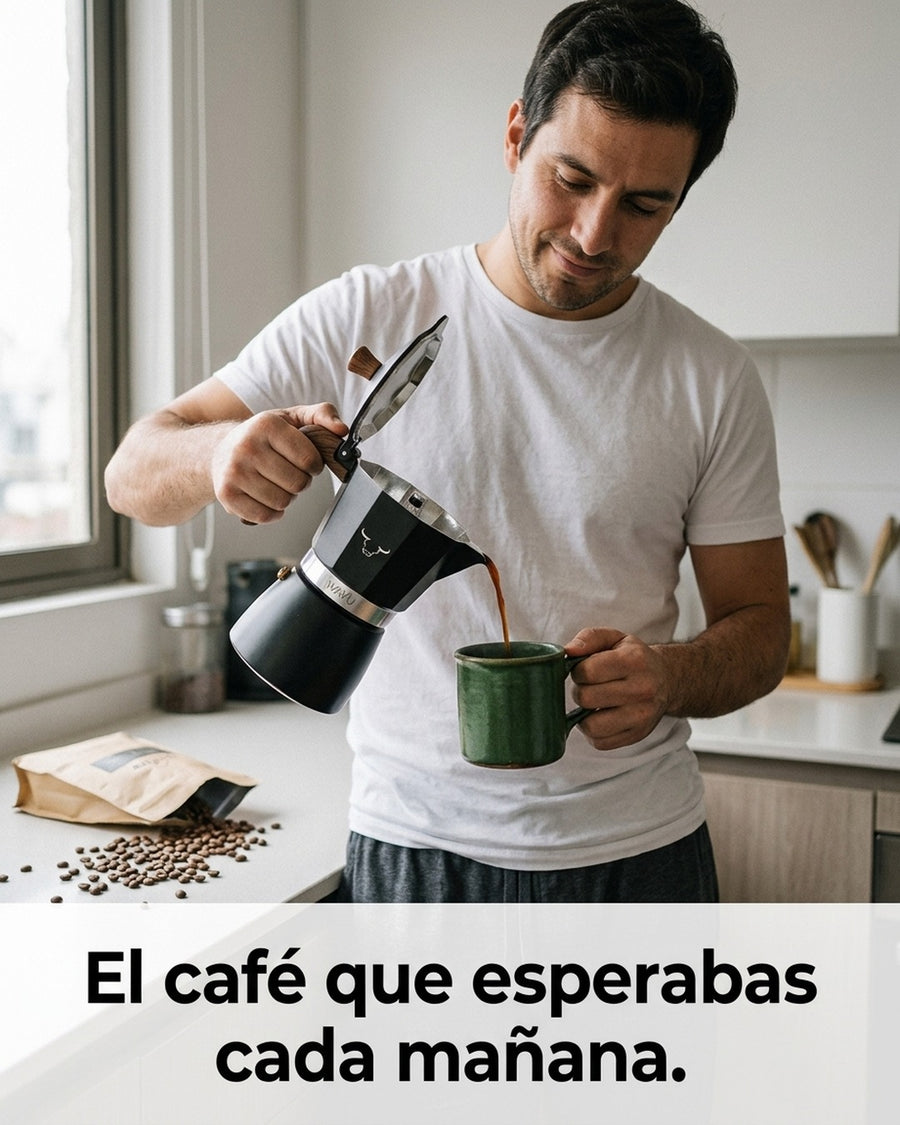 Cafetera Italiana Wayu 450ml