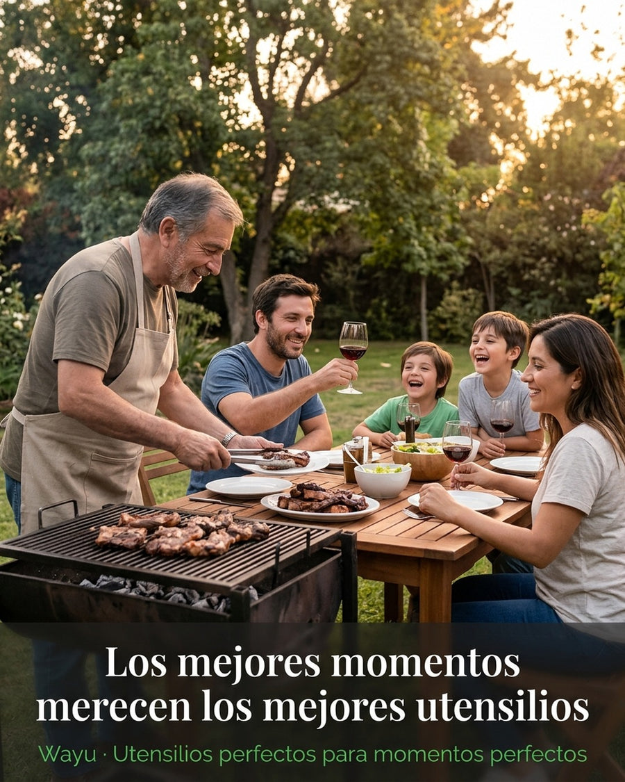 Tabla Para Picar Carne Picadillos Madera Premium Wayu Large + Grabado Personalizado