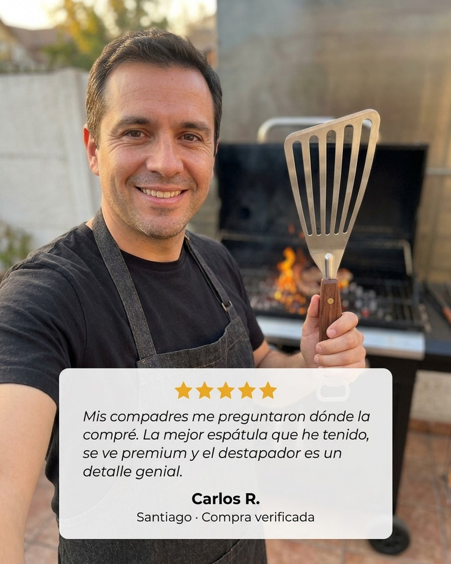 Espátula Pescado Y Verduras Kangkawe Cocina Premium