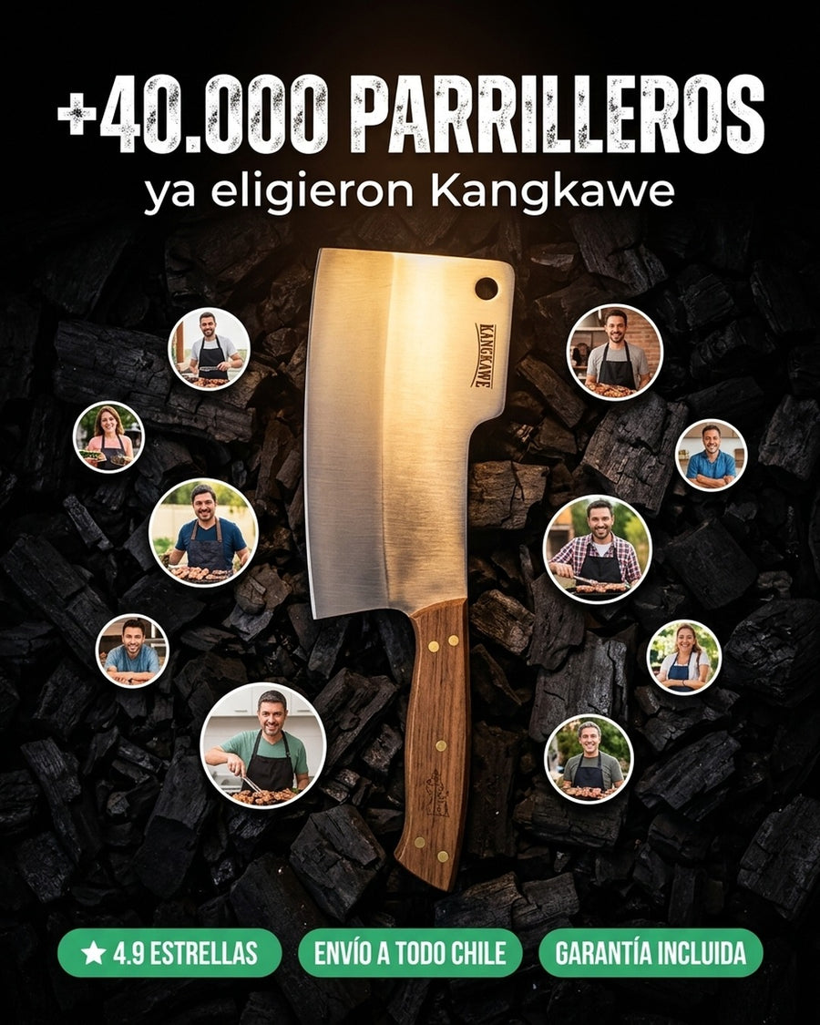 Cuchillo Riñihue Kangkawe 7  Machete + Grabado Personalizado