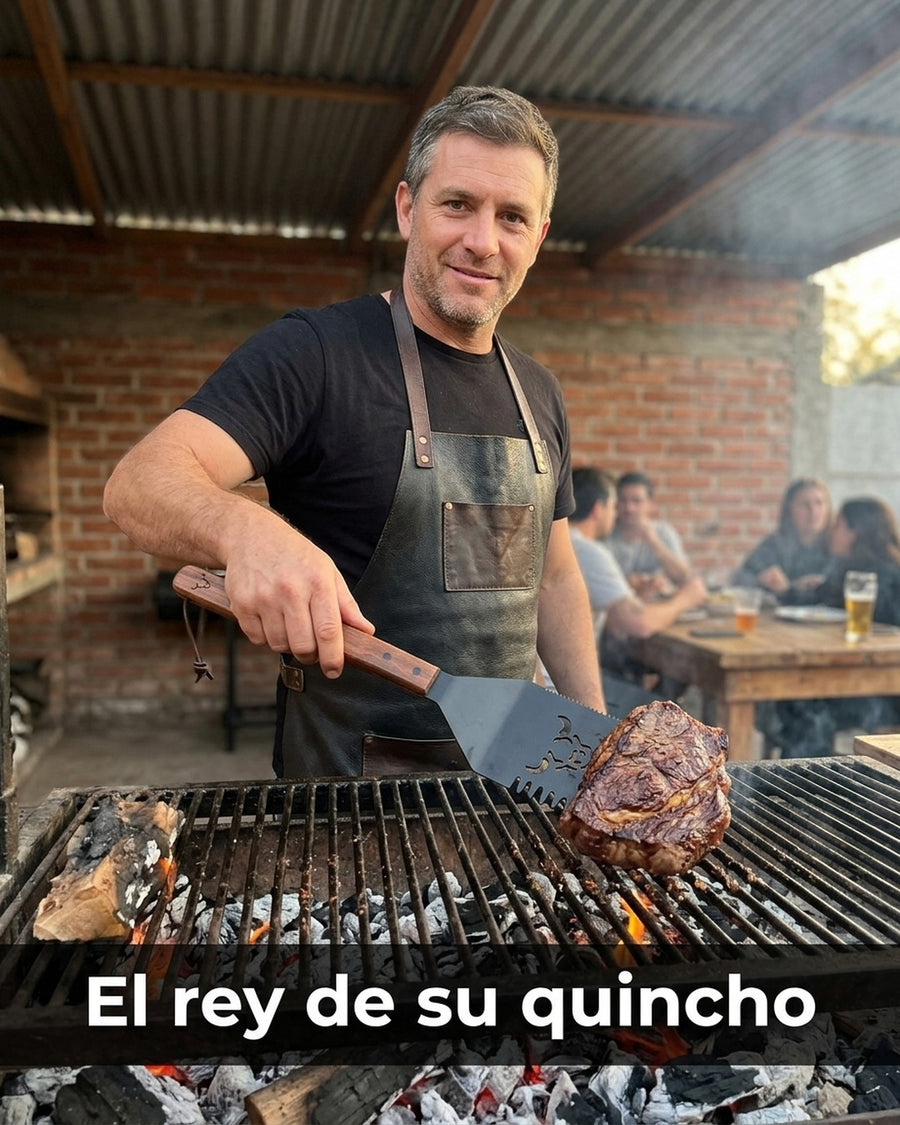 Espátula Wayu Asado Parrilla Bbq Barbacoa Cocina Quincho
