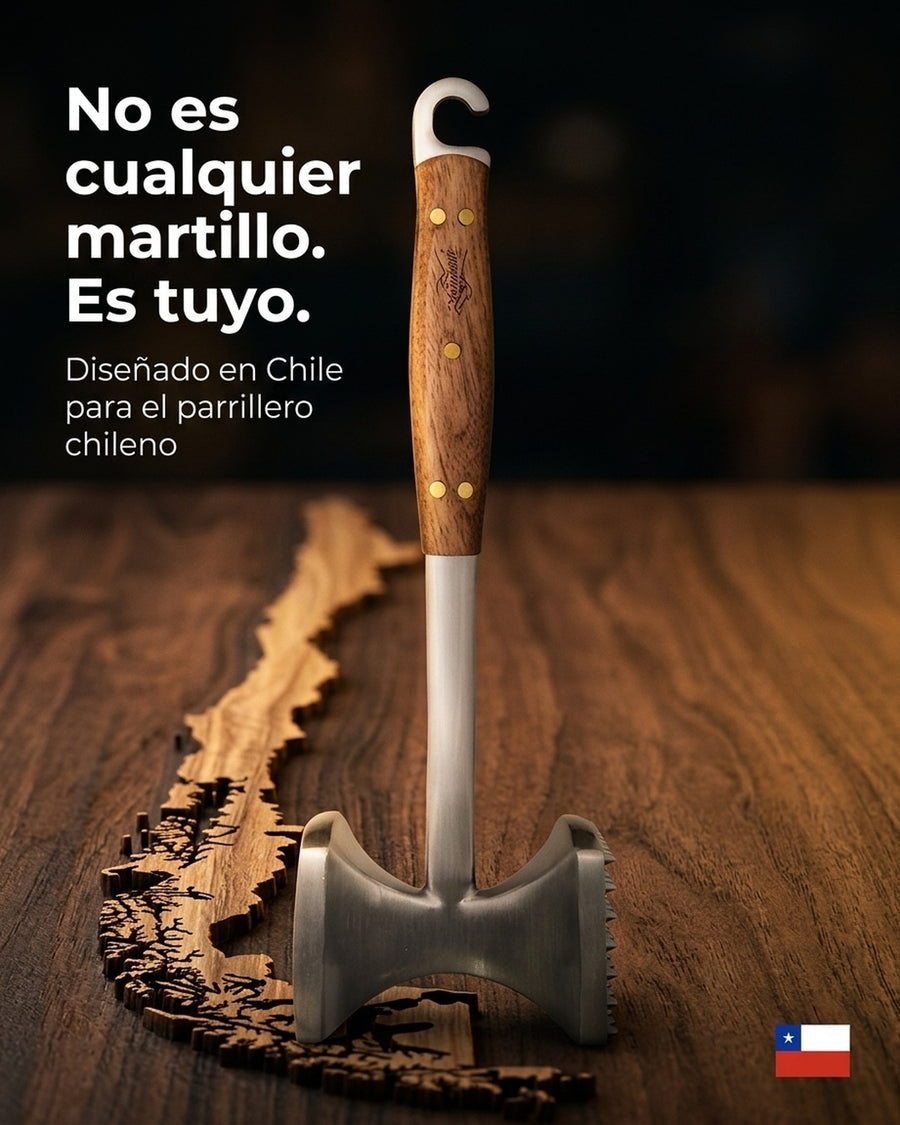 Martillo Ablandador Carne Parrillero Kangkawe