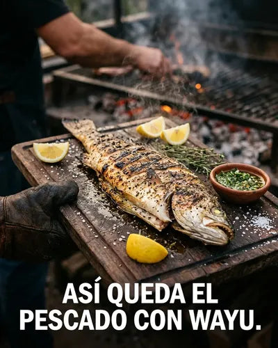 Grill Para Pescado Wayu Cocina Asado Parrilla Bbq