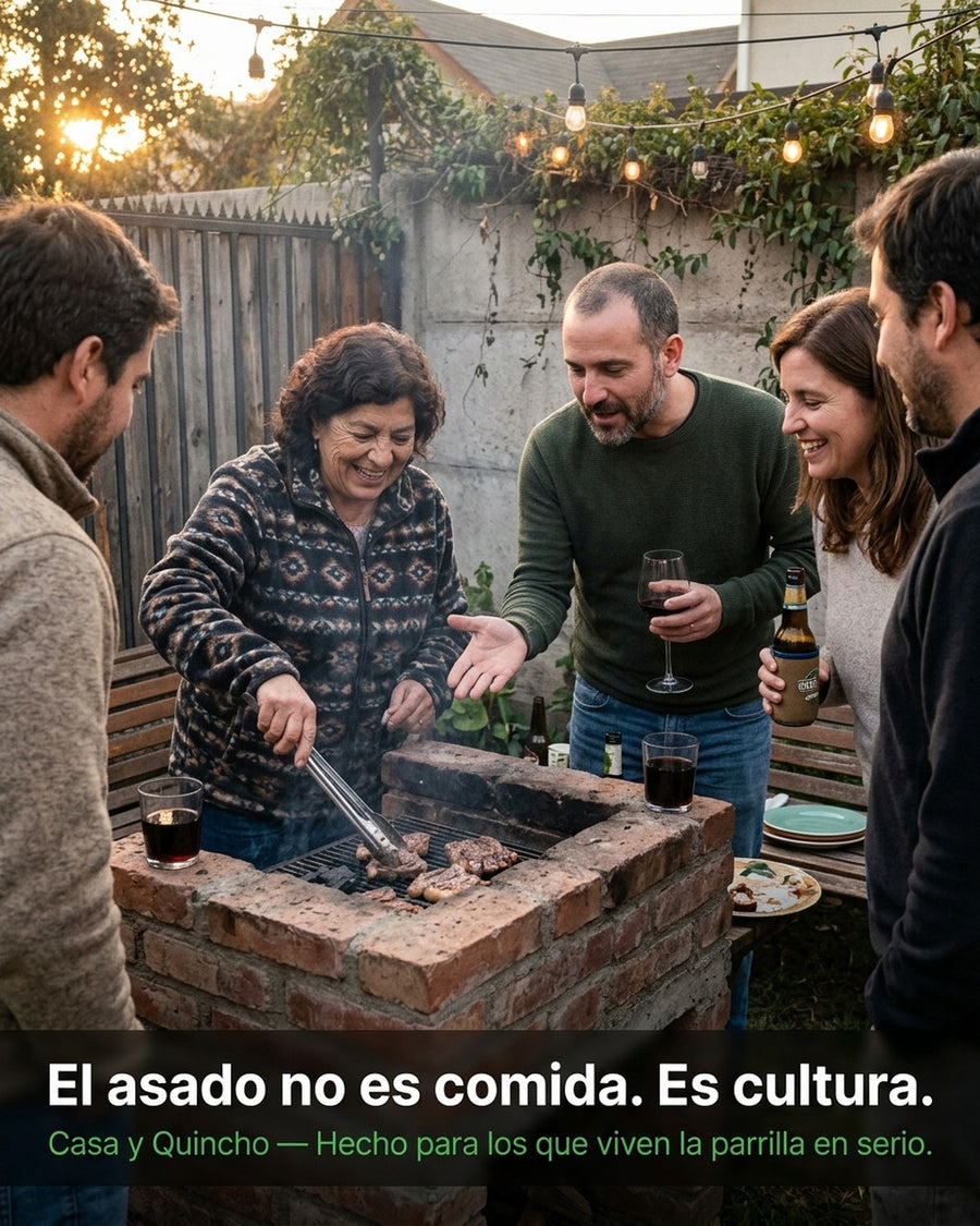 Sartén Hierro Fundido 28cm Wayu Parrilla Asado Bbq Cocina
