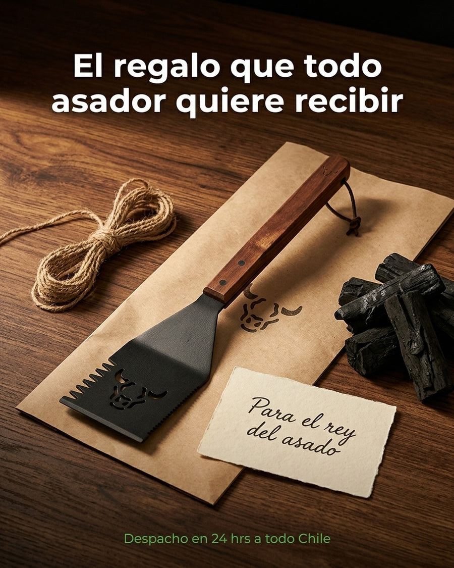 Espátula Wayu Asado Parrilla Bbq Barbacoa Cocina Quincho
