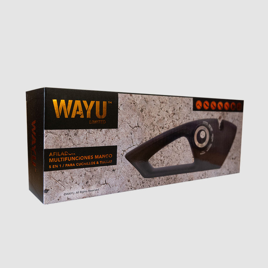 Afilador De Cuchillos Wayu 5 En 1 Manual