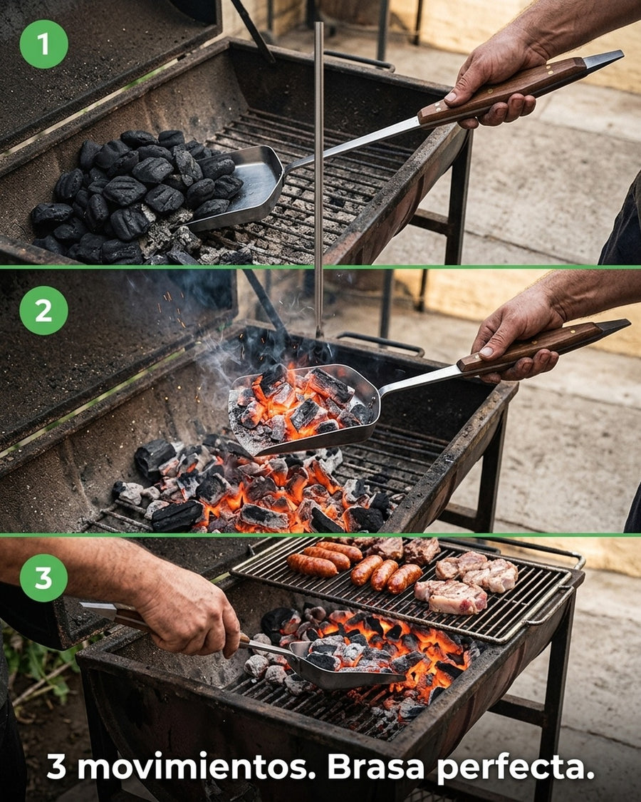 Pala Carbonera Pro XL Kangkawe Parrilla Premium