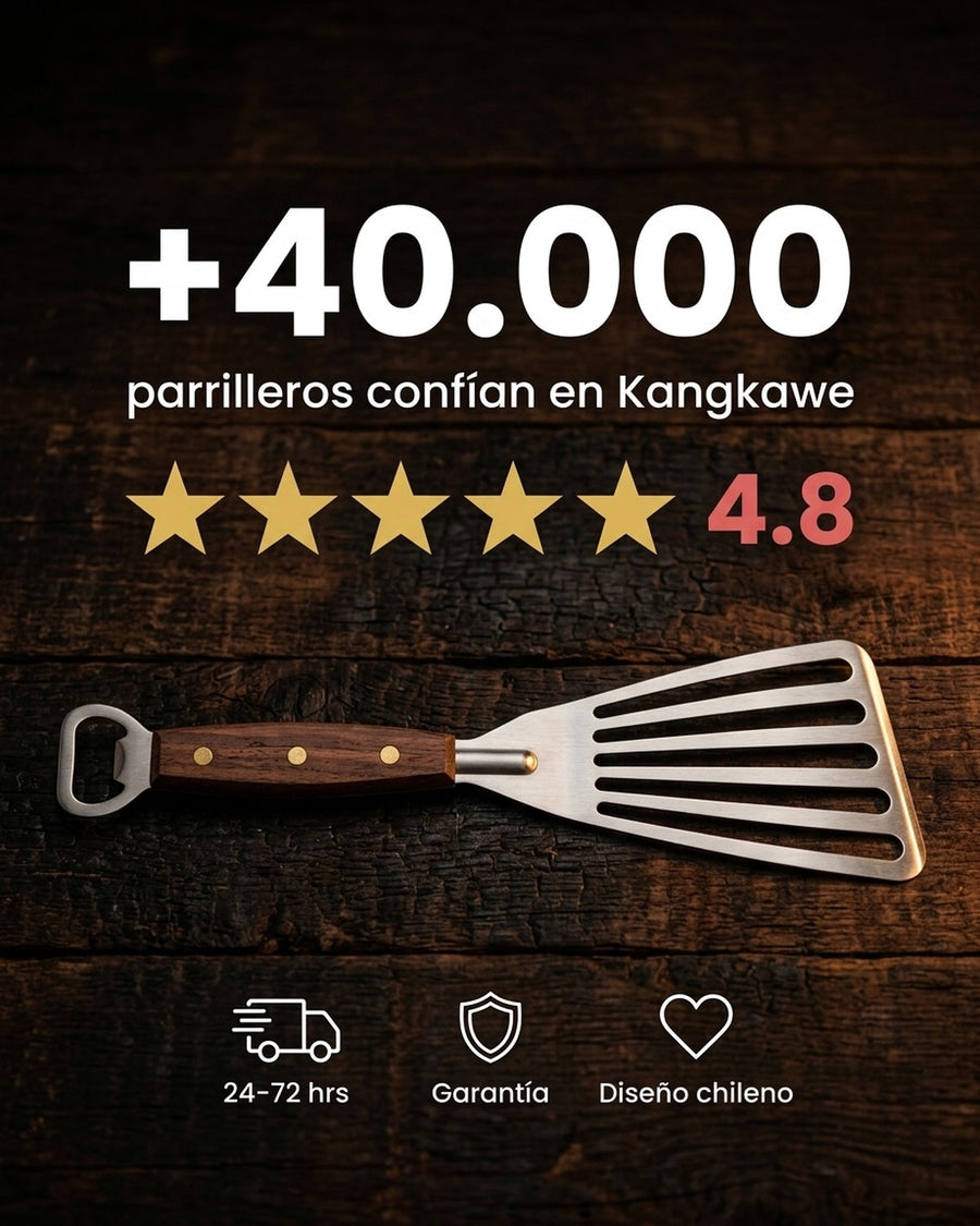 Espátula Pescado Y Verduras Kangkawe Cocina Premium
