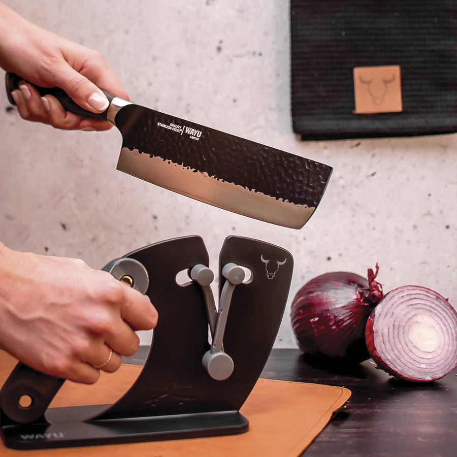 Afilador Profesional Wayu Limited Cocina Asado Cuchillos