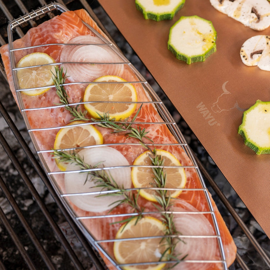 Grill Para Pescado Wayu Cocina Asado Parrilla Bbq