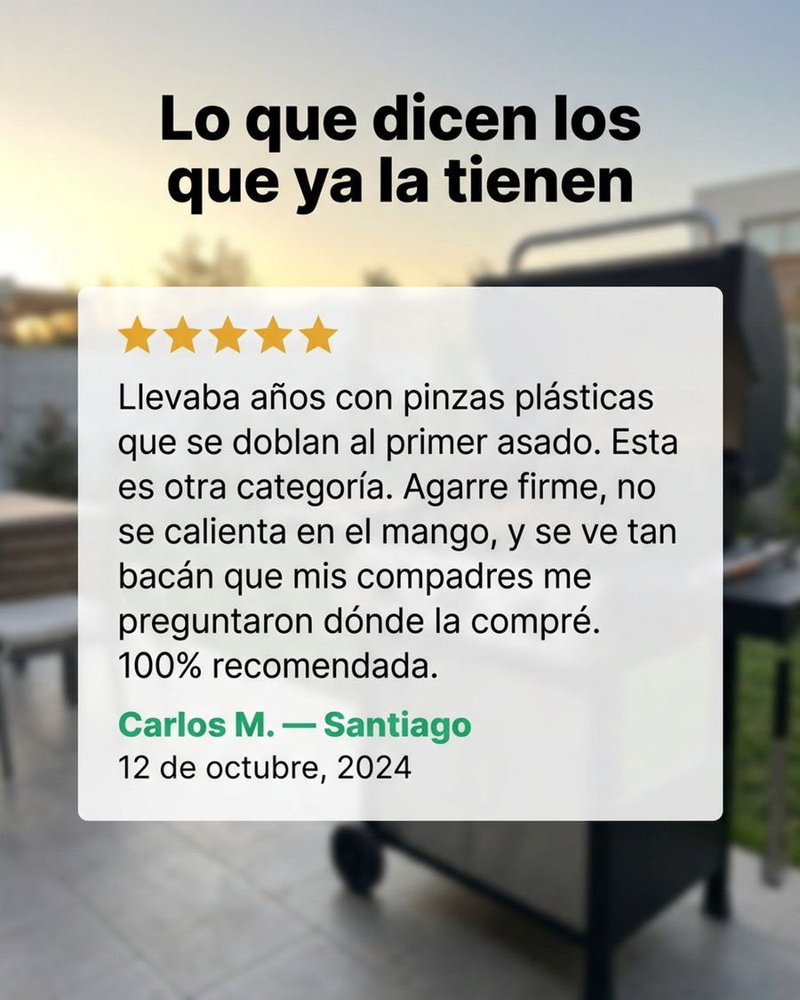 Pinza Tenaza Multiuso 30cm Acero Inoxidable Premium
