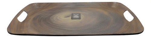 Bandeja Bamboo Wayu 46x31cm Asado Parrilla Cocina Quincho