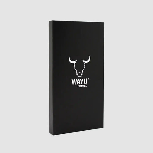 Set 4 Cuchillos Black Mesa Carne Wayu Limited Asado Cocina + Grabado Personalizado