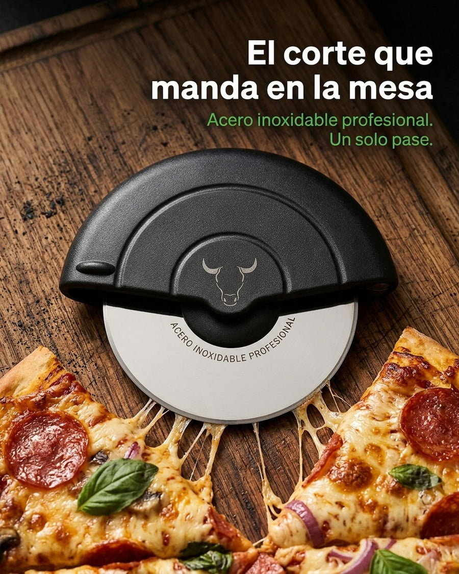 Cortador Pizza Rueda Profesional Wayu Corta Pizza Masa Cocina Bbq