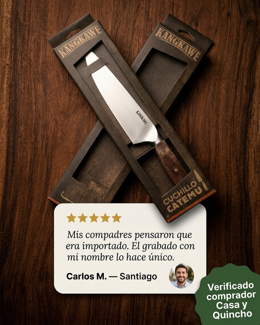 Cuchillo Catemu Kangkawe + Grabado Personalizado