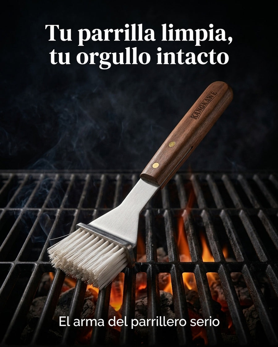 Cepillo Limpia Parrilla Kangkawe Xl Limpiador De Asado