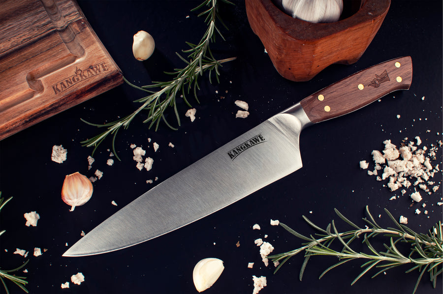 Cuchillo Catemu 8" Chef Kangkawe Acero Inoxidable + Grabado Personalizado