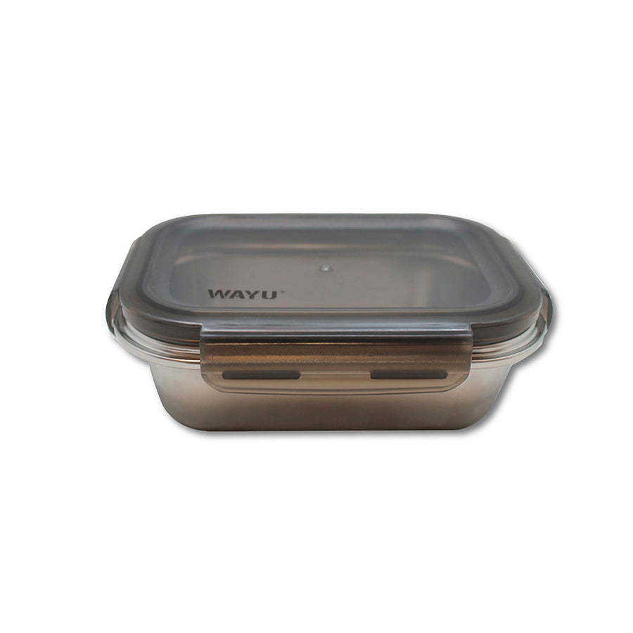 Contenedor Hermético Wayu Acero Microsafe 1.3 Lt Premium