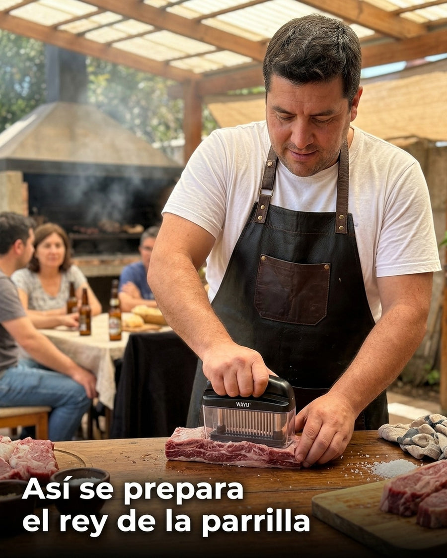 Ablandador De Carne Wayu Premium Asado Cocina Parrilla Bbq