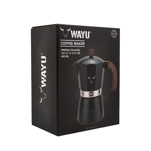 Cafetera Italiana Wayu 450ml