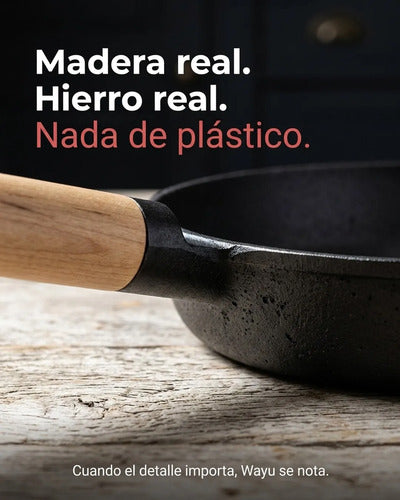 Sartén Wayu 24 Cm Redondo Hierro