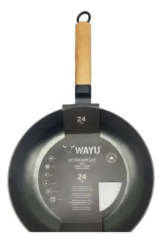 Sartén Wayu 24 Cm Redondo Hierro