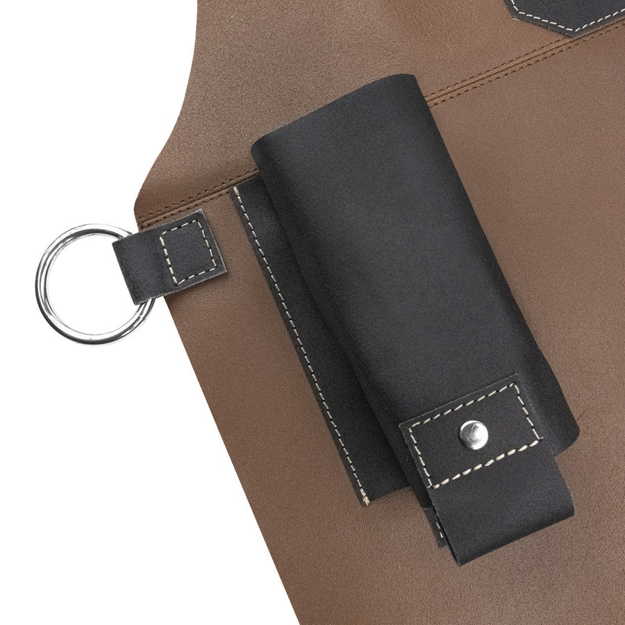 Delantal Pechera Parrillera Master Brown + Grabado Personalizado