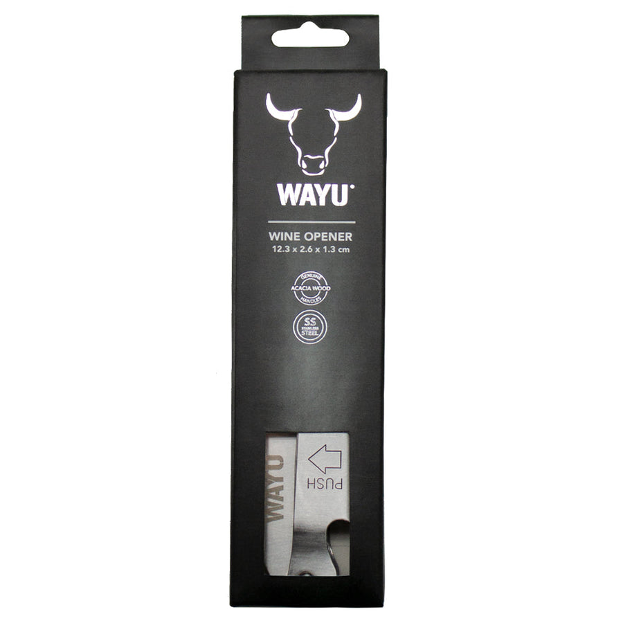 Abridor de Vino Wayu Gris