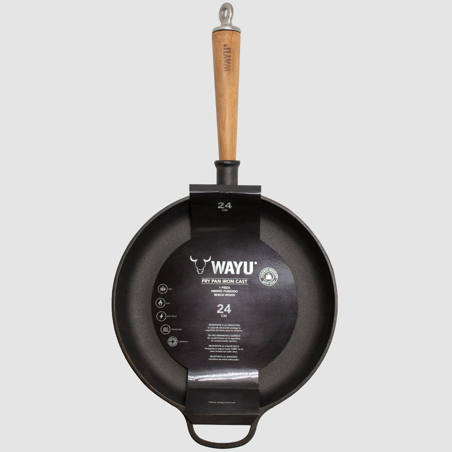 Sartén Wayu 24 Cm Redondo Hierro