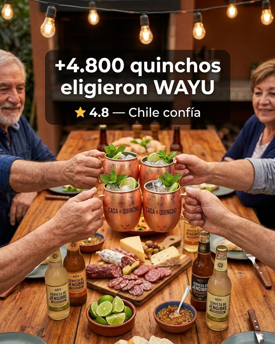 Set De 2 Mugs De Cobre Wayu Shine Tragos Moscow Mule Mojito + Grabado Personalizado