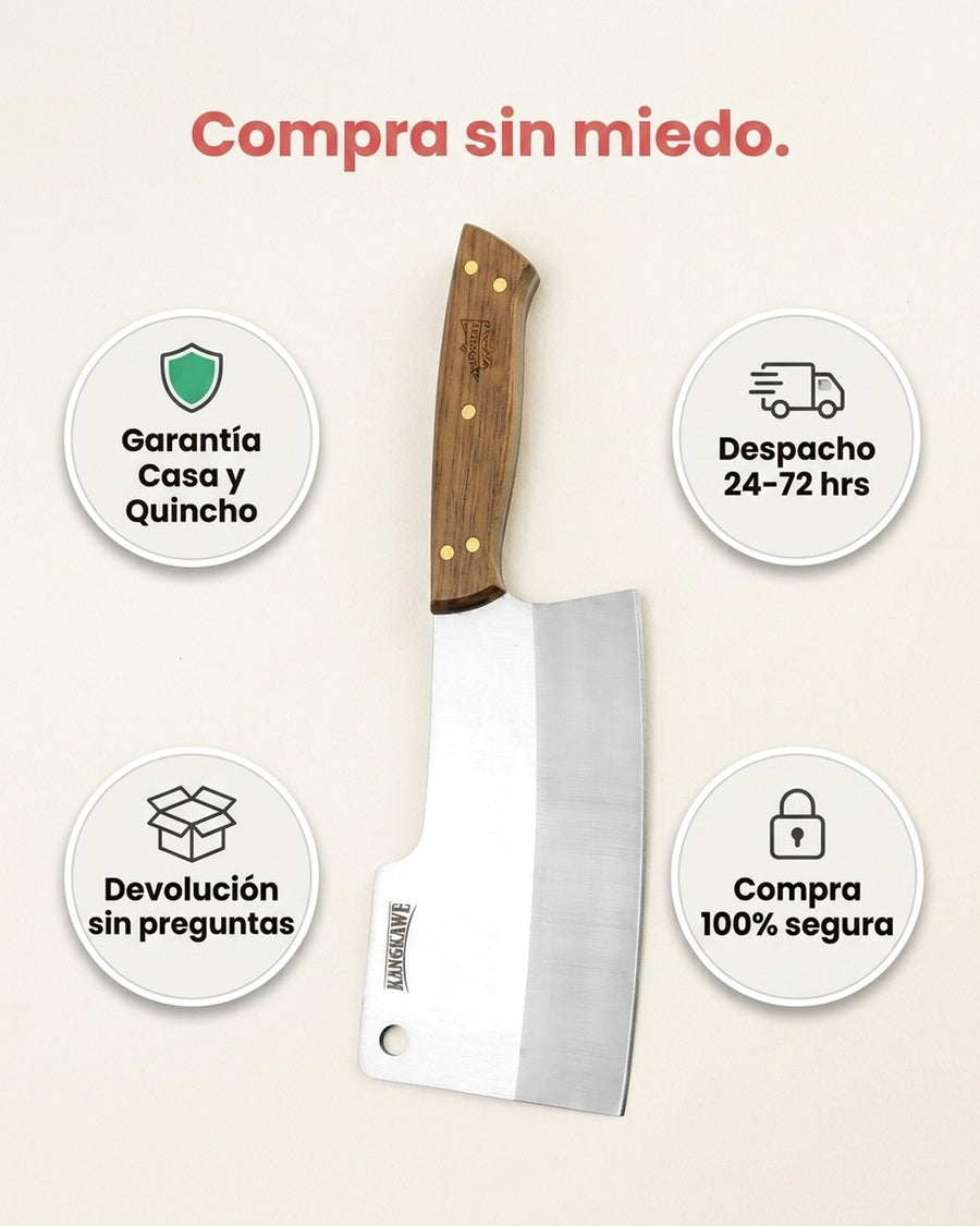Cuchillo Riñihue Kangkawe 7  Machete + Grabado Personalizado