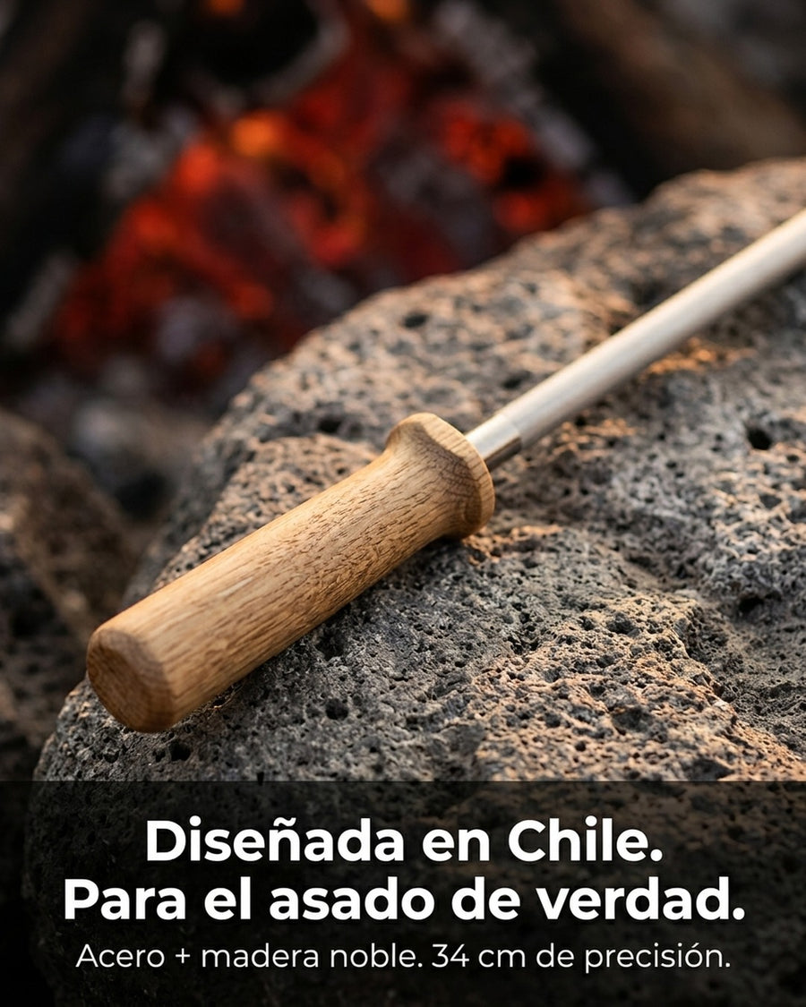 Chaira Astil Kangkawe Afilador De Cuchillos Asado Parrilla