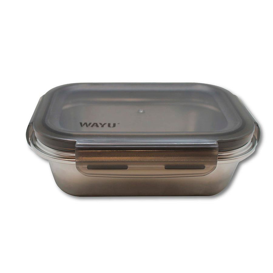 Contenedor Hermético Wayu Acero Microsafe 2.3 Lt Premium