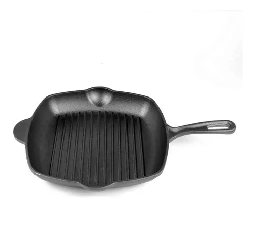 Sarten Cuadrado Asado Parrilla Cocina 26x26cm