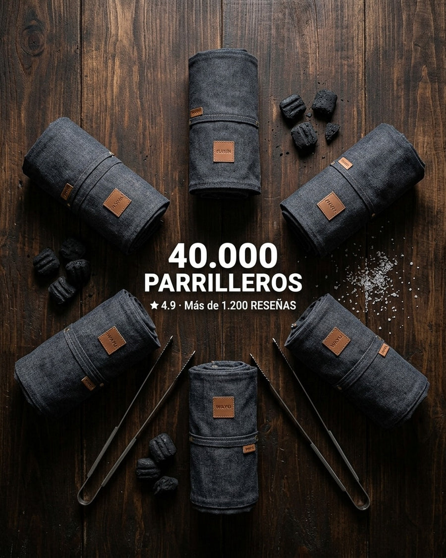 Delantal Parrillero Wayu Pechera Cocina