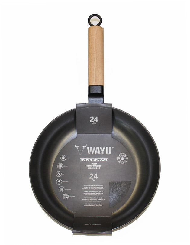 Sartén Wayu 24 Cm Redondo Hierro