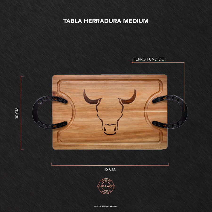 Tabla Herradura Wayu Limited Medium + Grabado Personalizado