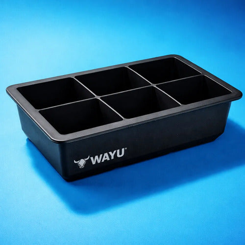 Cubetera 6 Cubos De Hielo Wayu Hielo Grande Premium Tragos
