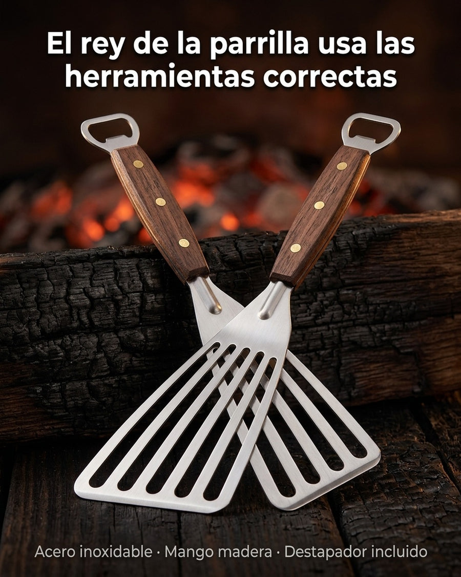 Espátula Pescado Y Verduras Kangkawe Cocina Premium